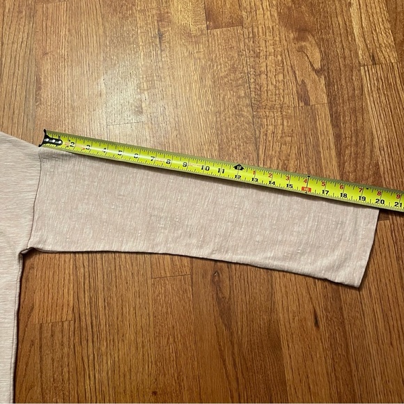 Madewell Blush Pink Boxy Turtleneck Long Sleeve Top size L - Picture 16 of 16